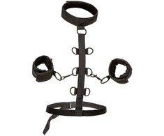 CalExotics Boundless Collar Adjustable Vegan Leather Restraint System