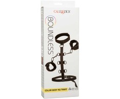 CalExotics Boundless Collar Adjustable Vegan Leather Restraint System