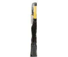 CalExotics Boundless Flogger Vegan Leather Hand Whip 69cm Juodas