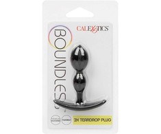 CalExotics Boundless 2X Teardrop Plug - Small Flexible Silicone Model