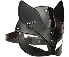 CalExotics Euphoria Cat Mask - Vegan Leather, Velvet Lined, Adjustable Fit