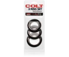Calexotics Ring - COLT 3 RING SET Juodas