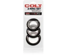 Calexotics Ring - COLT 3 RING SET Juodas