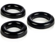 Calexotics Ring - COLT 3 RING SET Juodas