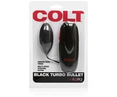 Calexotics Jajko/wibr-COLT TURBO BULLET Juodas