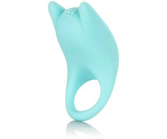 CalExotics Dual Exciter Ring Rechargeable Silicone 7 Modes Juodas 7.5cm