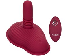 CalExotics Dual Rider Remote-Control Double Motor Massager Raudona