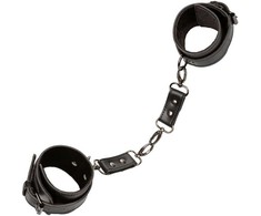 CalExotics Euphoria Adjustable Velvet &amp; Vegan Leather Wrist Restraints