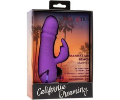 CalExotics California Dreaming Manhattan Beach Marvel Dual Vibrator Violetinė