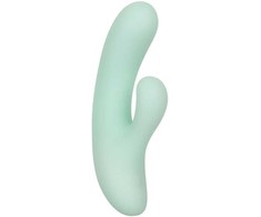 CalExotics Pacifica Fiji Dual Motor G-Spot Stimulator Aqua Silicone