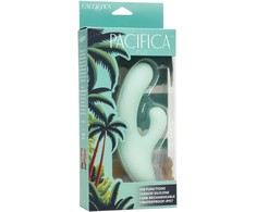 CalExotics Pacifica Fiji Dual Motor G-Spot Stimulator Aqua Silicone