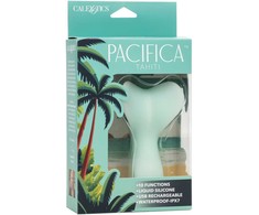 CalExotics Pacifica Tahiti Teaser Aqua 10-Function Liquid Silicone Massager