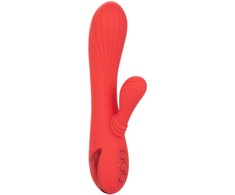CalExotics Palisades Passion Raudona Heated Silicone Massager 11.5cm