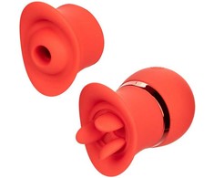 Rožinė CalExotics French Kiss Suck &amp; Play Set Intimate Multi-Function Kit Rožinė