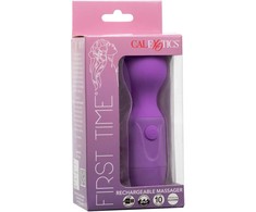 CalExotics First Time Rechargeable Intimate Massager 10 Modes Violetinė 12cm