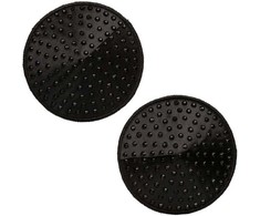 CalExotics Radiance Round Gem Adhesive Nipple Covers - Reusable &amp; Sparkling