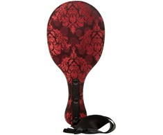 CalExotics Scandal Double Round Paddle - Dual-Layer, 12.75 cm, Juodas/Raudona