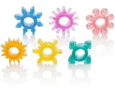 California Exotics Senso Cock Rings Penio žiedai (6 vnt.)