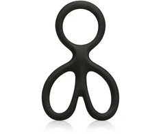 Calexotics RING-BALL PLASTYS Juodas