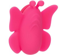 Rožinė CalExotics Neon Vibes Flutter Vibe Rožinė - 10-Mode Intimate Apparatus