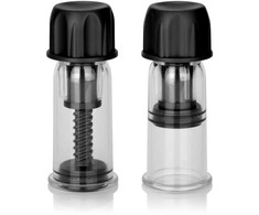 CalExotics Vacuum Twist Adjustable Suction System for Nipples Juodas 2pcs