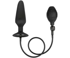 CalExotics XL Silicone Expandable Plug with Suction Base 16cm Juodas