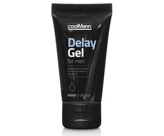 Cobeco CoolMann Delay Gel 40ml - Gentle Desensitizing Formula for Men