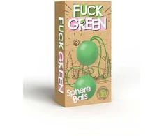 Fuck Green Fuck Žalias Sphere Balls Žalias