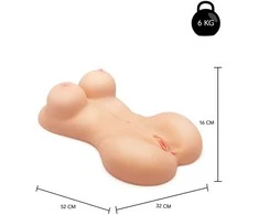 ACT Didelės krūtys, dulkinanti kalė, 6,5kg, šviesios odos atspalvis