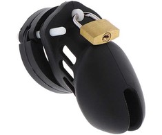 Hidden Desire Extreme Silicone Chastity System S Juodas 6.5cm