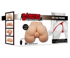 Hidden Desire ACT Fat Ass Fucker Vibrating Anatomical Intimate Machine, 19.5 cm, TPR