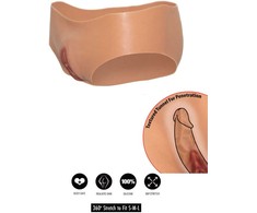 Hidden Desire Alter Ego Open Brief Low Waist Silicone Panty S-L Flesh
