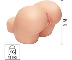 ACT Real Stico Anatomical Intimate Machine Dual Channel, 28.5 cm