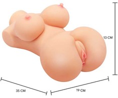 ACT Intimate Machine Model 3.5kg Anatomical TPR Body, 35 cm