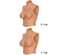 HIDDEN DESIRE ALTER EGO Silicone Wearable Breast Shirt E-Cup Flesh Tone