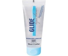 HOT Glide Liquid Pleasure – vandens pagrindo lubrikantas – 3 fl uncijos / 100 ml