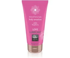 Hot Edible skonio drėkinamasis lubrikantas 75ml aviečių