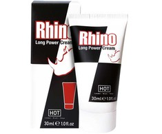 CREAM HOT Rhino Long Power Kreminis 30 ml - Vitality Support Formula for Men