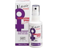 HOT V-Activ Stimulating Intimate Purškiklis for Women 50 ml