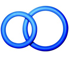 Joydivision Potenzduo POTENZduo Flexible Dual Ring Set for Enhanced Performance, Juodas