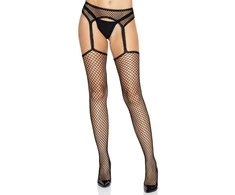 Leg Avenue Europe Leg Avenue Tinklinės kojinės su petnešėlėmis
