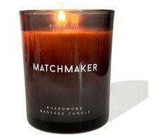 Eye of Love Matchmaker Massage Candle Juodas Diamond 150ml Aromatic Blend