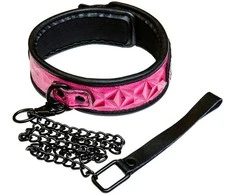 Ns novelties Wiązania-SINFUL COLLAR Juodas