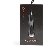 Nu Sensuelle Silicone 60SX AMP Bullet Juodas