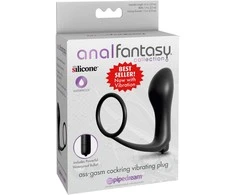 Dreamtoys „Ass-Gasm“ varpos žiedas vibruojantis.