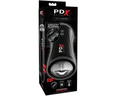 Pipedream PDX ELITE MOTO STROKER Juodas