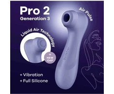 Satisfyer - Pro 2 Generation 3 Alyvinė