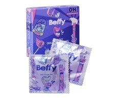 Scala Selection prezervatyvai – BEFFY ORAL DAM (2 vnt.)