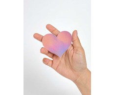 Secretplay 100 Fetish Secret Play WOW BOOBS! Heart-Shaped Holographic Body Covers Set 7.7x6.7cm
