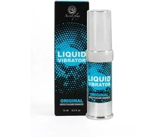 „Secret Play“ vibratorius su skystu stimuliuojančiu geliu, 15 ml